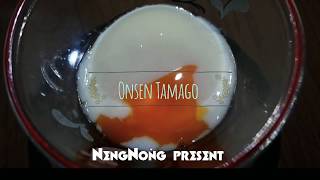 Eng Sub Resep Onsen Tamago  Onsen Egg Recipe [upl. by Kirimia]