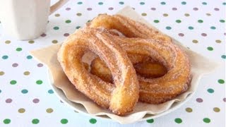 Cómo Hacer Churros Homemade Churros チュロスの作り方  OCHIKERON  CREATE EAT HAPPY [upl. by Naraa]