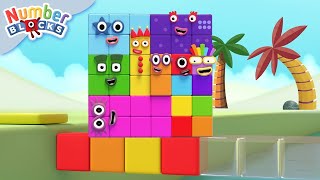 Two Hour PATTERN PALACE Bonanza 🏰  Learn to Count  Full episodes  Numberblocks [upl. by Nytsirt]