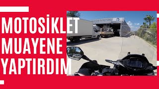 Motosiklet Muayenesi Nasıl Arka Çanta İçin Son Durum Sis Farına Ne Diyorlar [upl. by Pleione199]