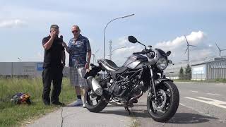 Suzuki SV 650 X 2018  Zonkos Sicht [upl. by Carny]