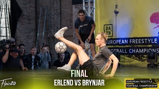 Erlend v Brynjar  Final  EFFC 2018 [upl. by Inail]