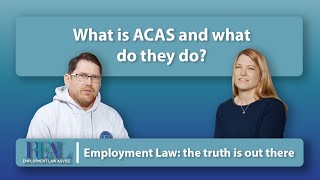 What is ACAS  Why do I need to use ACAS if I have an Employment Tribunal claim  Work Disputes [upl. by Phillipp638]