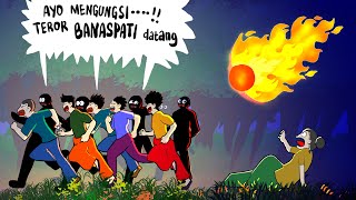 MERINDING  Penampakan ASLI WAJAH HANTU BANASPATI 😱  Animasi Horor Kartun Lucu KARTUNHANTU [upl. by Niltac]