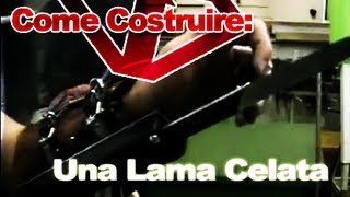 ReUpload  Come costruire una Lama celata a scatto OTF Hidden Blade 20 [upl. by Cherise]