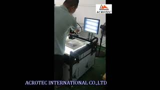 AC 820L Stencil Hole Checker  Acrotec International CoLtd [upl. by Ahkihs]