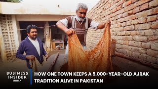 How One Town Keeps A 5000YearOld Ajrak Tradition Alive In Pakistan  Still Standing [upl. by Neill785]