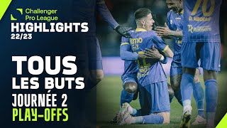 TOUS LES BUTS ⚽🤩 Challenger Pro League Highlights Playoffs 2 [upl. by Gaylene208]