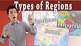 Formal Functional and Perceptual Regions Examples included [upl. by Drucill]