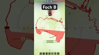 Foch B foch zuraworldoftanks7116 warthunder worldoftanks gaming подпишись shortvideo shots [upl. by Ahsetra]