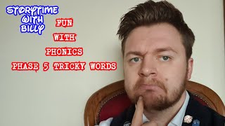 Tricky Words phase 2 High frequency sight words with example sentences [upl. by Tsenre]