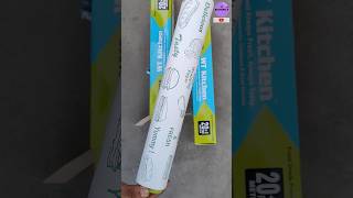 Use Butter paper instead of aluminium foil  review of butter paper premium quality meesho shorts [upl. by Ecnedac]