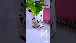 diy planter from waste material container youtubeshorts planter shorts [upl. by Brecher728]