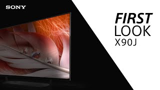 FIRST LOOK Sony X90J BRAVIA XR TV [upl. by Alexa]