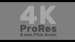 Free ProRes UHD  4K Film Grain Overlay Downloads – 8mm [upl. by Zerat687]