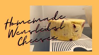 Making A Wensleydale Cheese At Home smallholding homesteading kitchen uk cheese [upl. by Lawson]