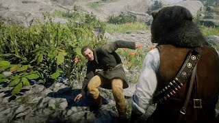 The Only Outlaw Who Cries And Dies The Most Painful Way In The Game Wilson J McDaniels  RDR2 [upl. by Saitam]