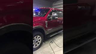 2018 F250 POV full Whelen and Soundoff emergency light build [upl. by Anawk]