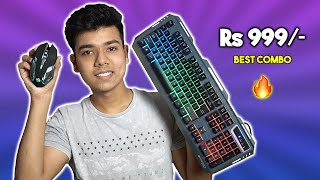 Best Gaming Combo Under 1000 Rupees  Zebronics Transformer Review [upl. by Nava]