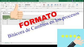 ISO90012015 Planificación Bitácora de cambios en los procesos [upl. by Beatrice]