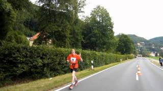 Als Zugläufer beim Fränkischen Schweiz Marathon 2012 [upl. by Akerahs]