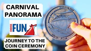 Carnival Panorama Coin Ceremony Highlights [upl. by Bast950]