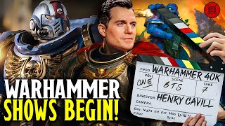 🚨Henry Cavill Warhammer 40k Shows FINALLY STARTING🚨 HUGE UPDATE [upl. by Marcelle]