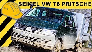 VW T6 OFFROAD  SEIKEL T6 DOKAPRITSCHE 4MOTION  Fahrbericht amp Test [upl. by Lucille]