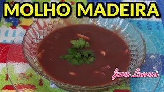 MOLHO MADEIRA CASEIROReceita fácil e deliciosa [upl. by Sellihca943]