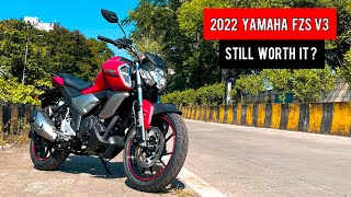 2022 Yamaha FZS v3 Detailed Review  Worth it [upl. by Lramaj999]