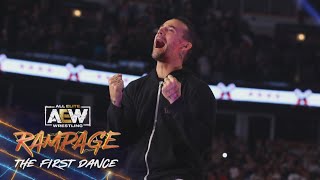 CM Punk Has Arrived in AEW  AEW Rampage The First Dance 82021 [upl. by Isadora]