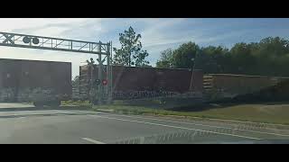 Train 9 Jessup Georgia November 27th 2023 [upl. by Idisahc609]