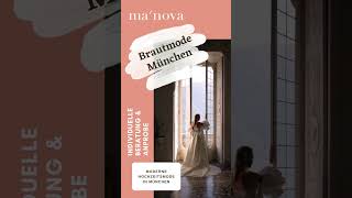 Hochzeitskleider anprobieren bei Brautmode München [upl. by Niwde]