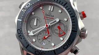 Omega Seamaster Diver 300M Chronograph Emirates Team New Zealand 21292445099001 Watch Review [upl. by Econah]