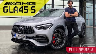 2021 GLA 45 S Is the Bigger A45 as Exciting Full Review [upl. by Sibilla]