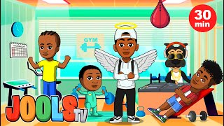 Get Fit amp Exercise Playlist  Nursery Rhymes  Kids Songs by joolstv [upl. by Namlas928]