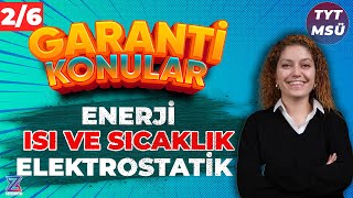 TYT FİZİK  GARANTİ KONULAR FKB KAMPI  2GÜN6 GÜNDE  9Sınıf 2 Dönem Fizik Konuları [upl. by Auqinimod]