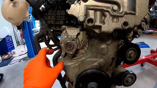 VW 14 TSI timing chain replace full video BLG engine GERMAN [upl. by Enieledam148]