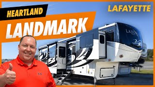 Top of the Line Landmark Luxury 5th Wheel [upl. by Ydnarb]