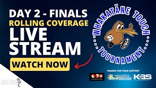 Whakatāne January Touch Tournament 2023  Day 2  Finals  Live Stream [upl. by Aynek372]