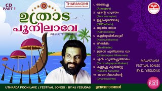 Uthrada Poonilave  ഉത്രാട പൂനിലാവേ  Selected Festival Songs by KJ Yesudas  Malayalam Album Songs [upl. by Naffets]