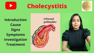 Cholecystitis in Hindi Cause Sign Symptoms Investigation Treatment  Dr Shipra Mishra [upl. by Neret]