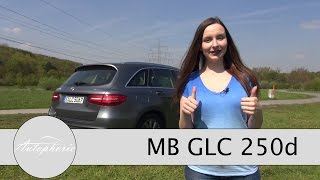 MercedesBenz GLC 250d 4MATIC X253 im Test  Fahrbericht  Review [upl. by Gascony]