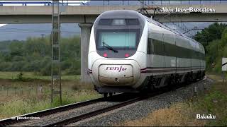 TRENES ALVIA SERIE120 SONIDO DIRECTO HD [upl. by Flannery]