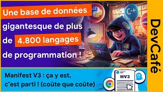 Une énorme base de données sur les langages de programmation avec des tas dinfos 📊 DevCafé 0306 [upl. by Noraf456]