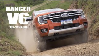 Ford Ranger Limited V6 30 TD  Test  Matías Antico  TN Autos [upl. by Nyladnarb763]