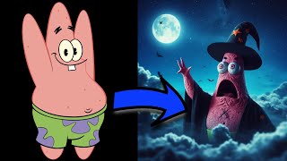 real as horror conjurer all character sponhebob squarepants [upl. by Alehc]