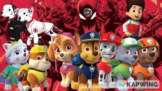 Paw Patrol Let there be carnage Part one [upl. by Aihsilat]