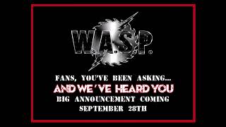 WASPBig announcement 28th september 2022 [upl. by Ecnerolf82]