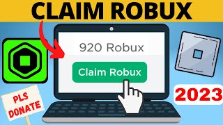 How to Earn Your First 10000 Robux in PLS DONATE Updated [upl. by Liatrice243]